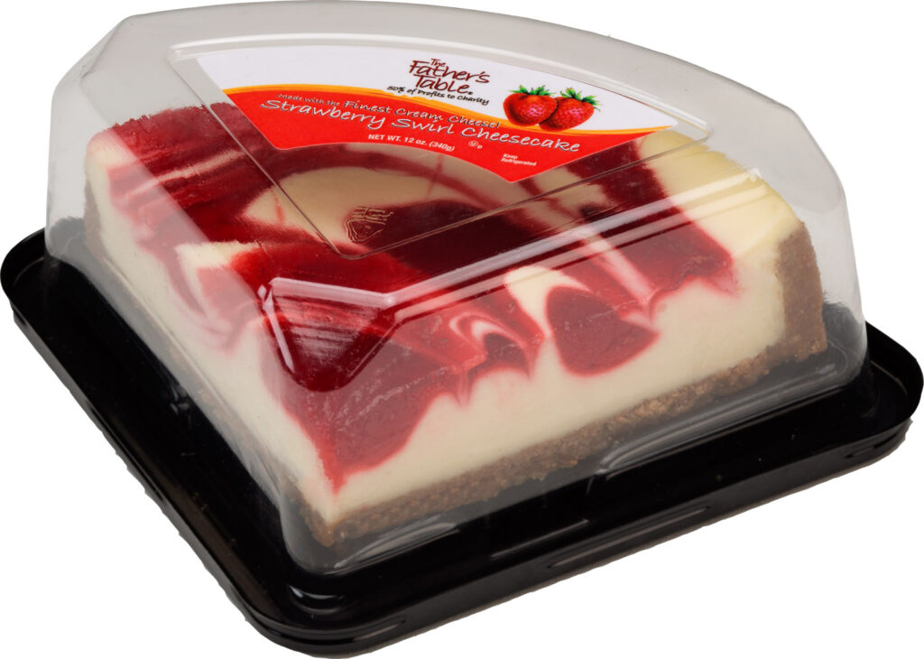 12oz, 4 Slice Cheesecakes The Father’s Table